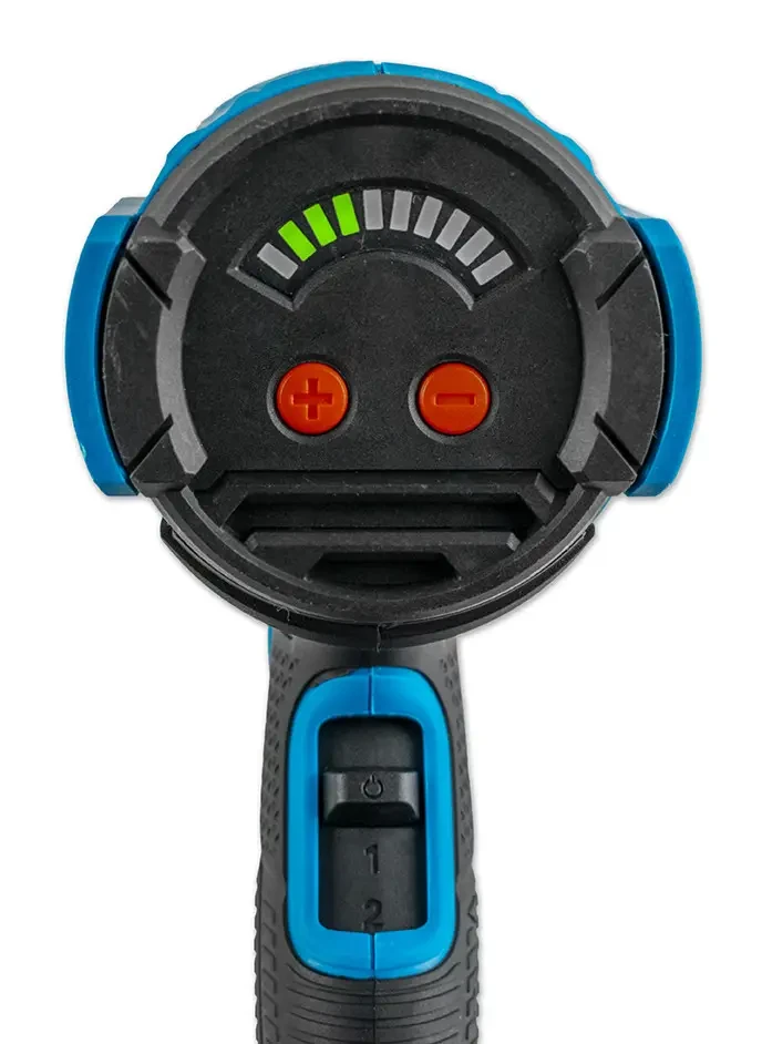 Фен будівельний KRAISSMANN 2002 HLP 3C (кейс, набір сопел та скребків) Фен будівельний KRAISSMANN 2002 HLP 3C (кейс, набір сопел та скребків)