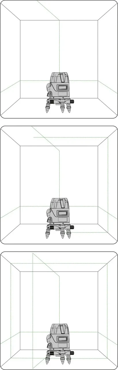 Нівелір лазерний YATO YT-30432, Li-Ion 3.7 В 1.8 Ач дальність - 25 м + ящик