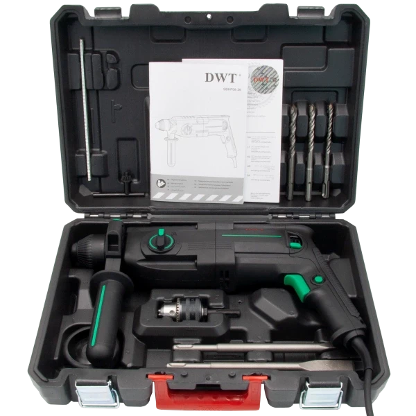 Перфоратор DWT SBHP08-26 BMC (800 Вт; 2.8 Дж, кейс)