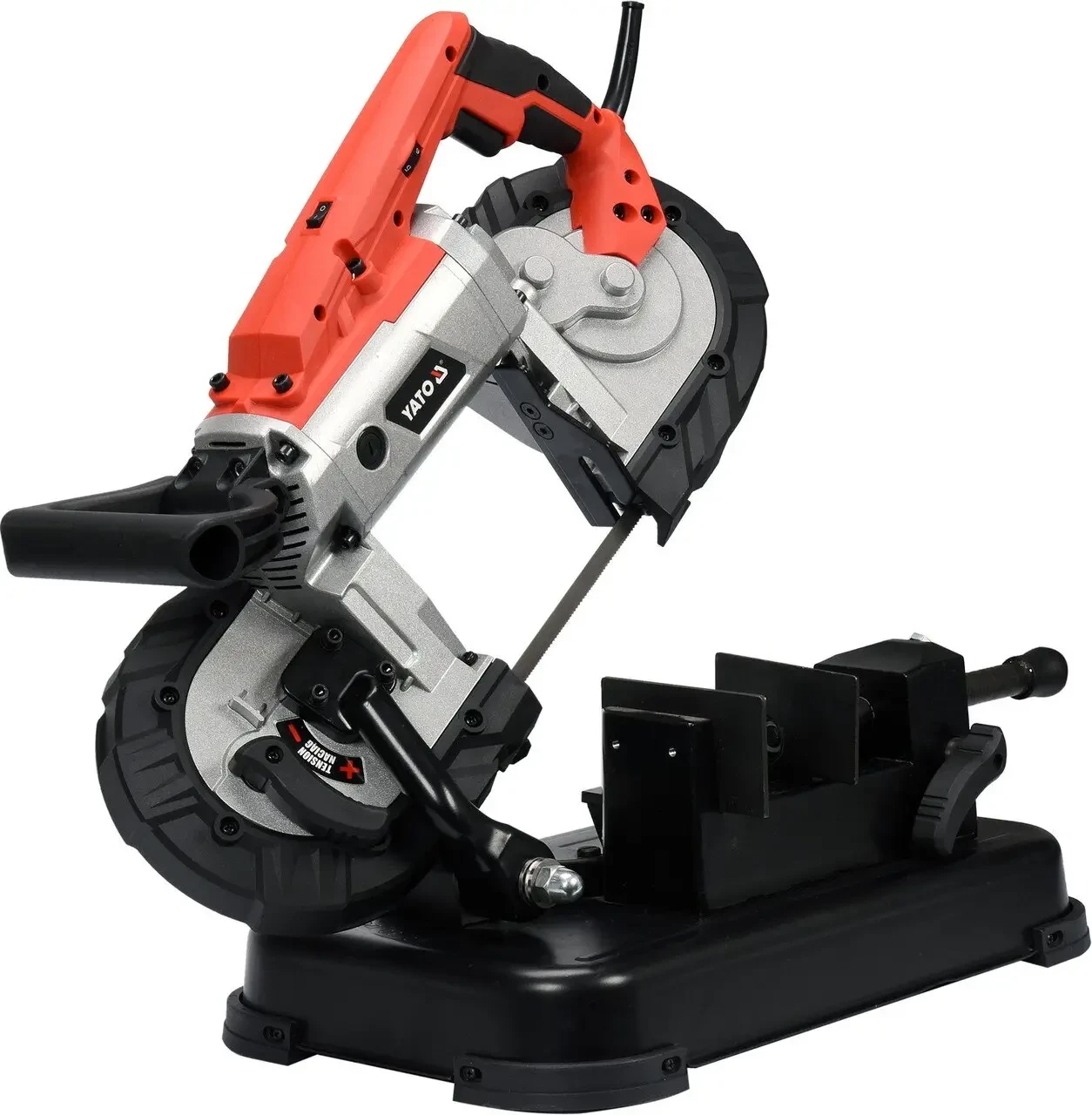 Пила стрічкова на знімній підставці YATO YT-82185 1100 Вт 1140 х 12.7 х 0.6 127 мм х 127 мм Пила стрічкова на знімній підставці YATO YT-82185 1100 Вт 1140 х 12.7 х 0.6 127 мм х 127 мм