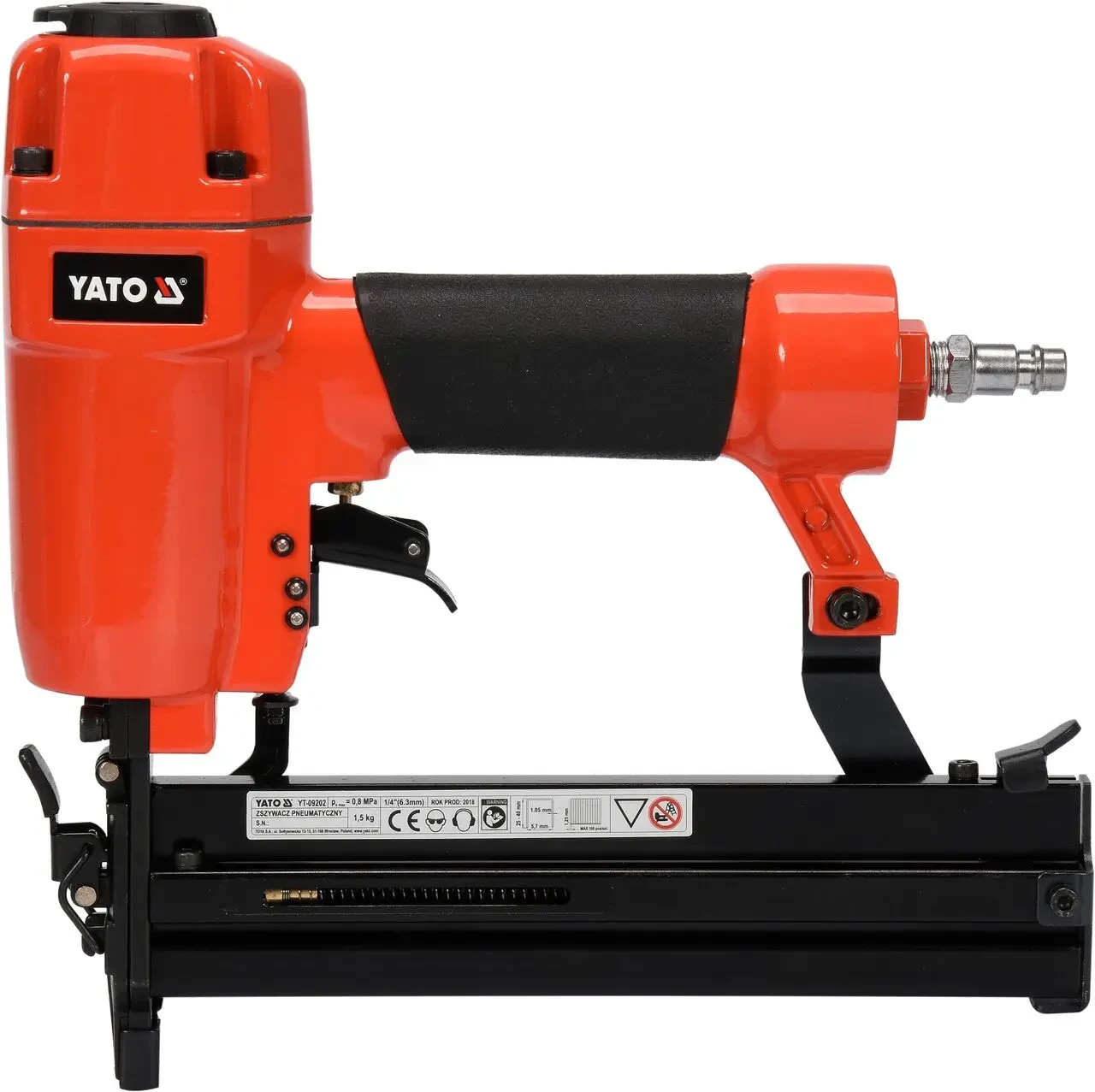 Степлер пневматичний YATO YT-09202 для скоб 25-40 х 5.7 мм