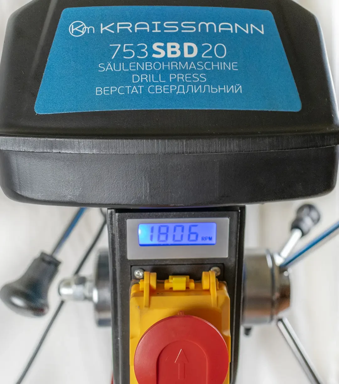 Свердлильний верстат KRAISSMANN 753 SBD 20 (750 Вт, патрон 20 мм) Свердлильний верстат KRAISSMANN 753 SBD 20 (750 Вт, патрон 20 мм)