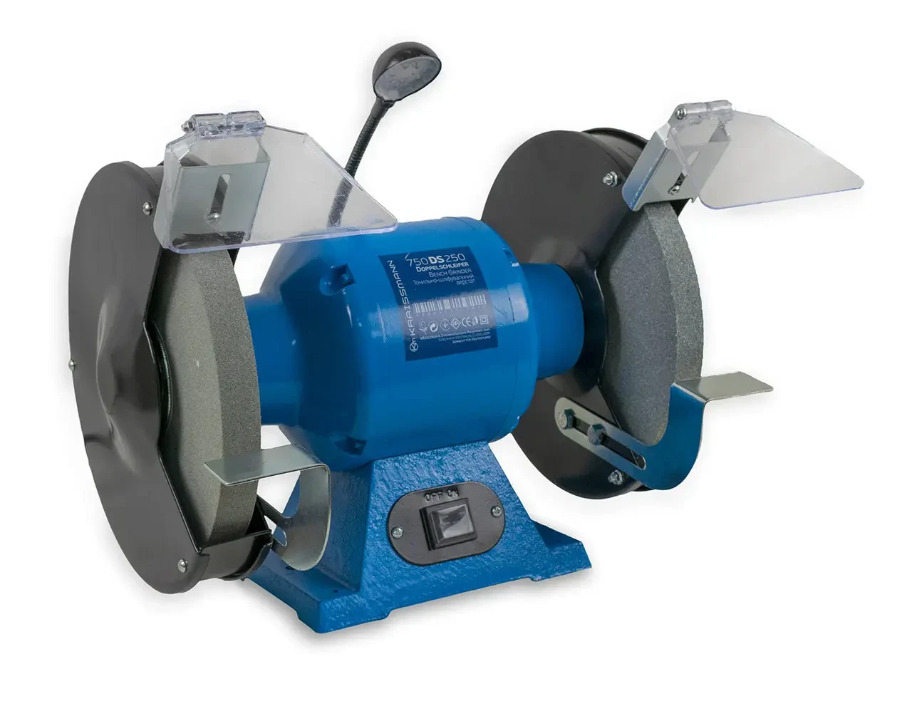Точильно-шліфувальний верстат KRAISSMANN 750 DS 250 (750 Вт, 250 мм)