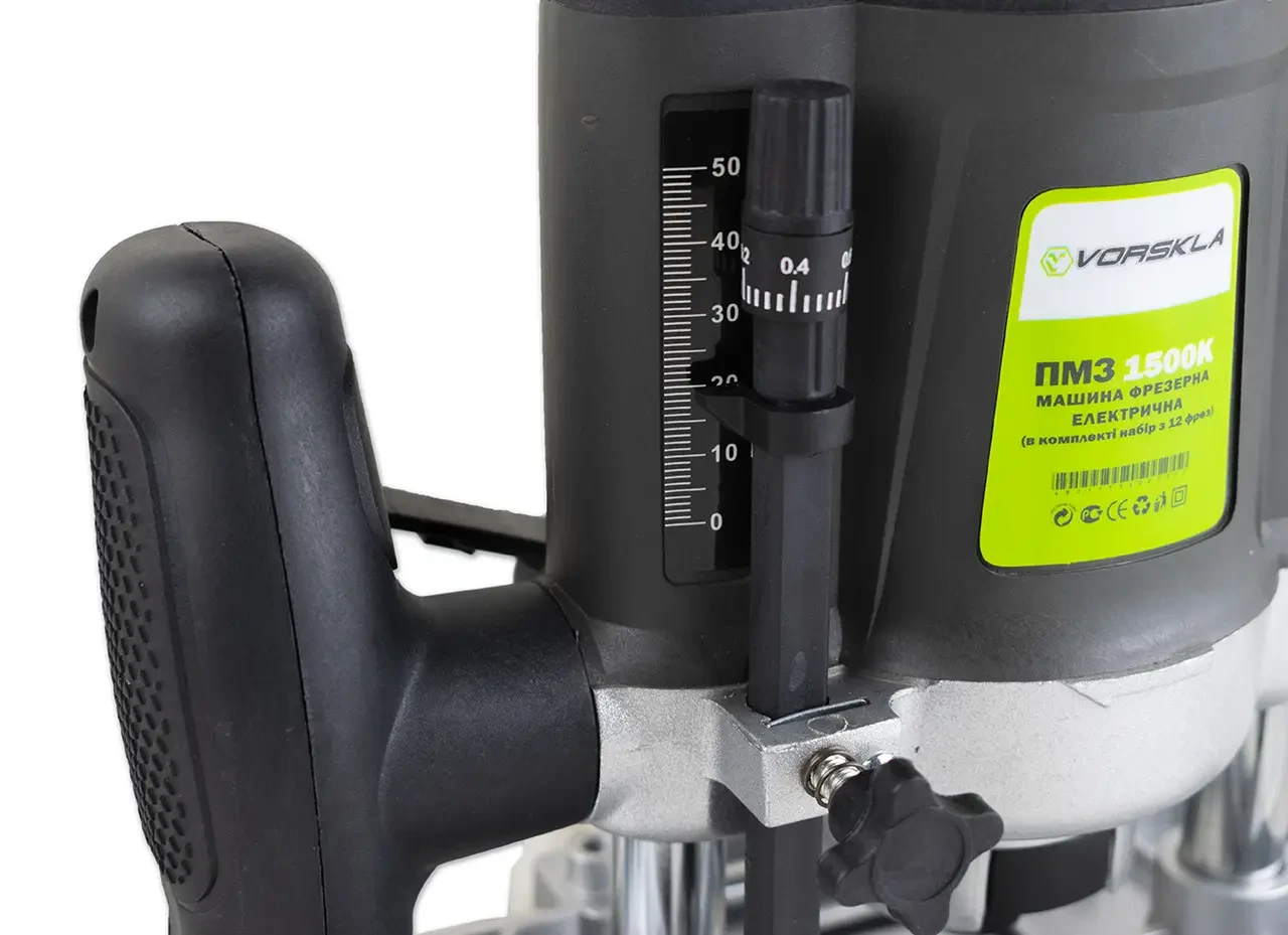 Фрезер електричний VORSKLA ПМЗ 1500К (1500 Вт, набір фрез, кейс)