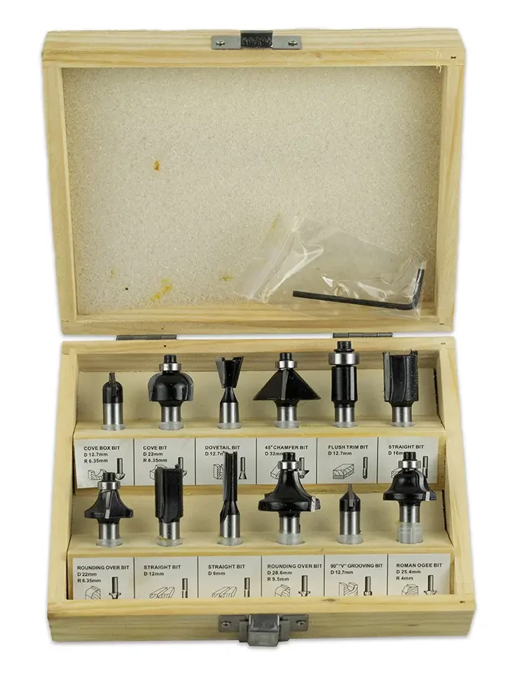 Фрезер електричний VORSKLA ПМЗ 1500К (1500 Вт, набір фрез, кейс)