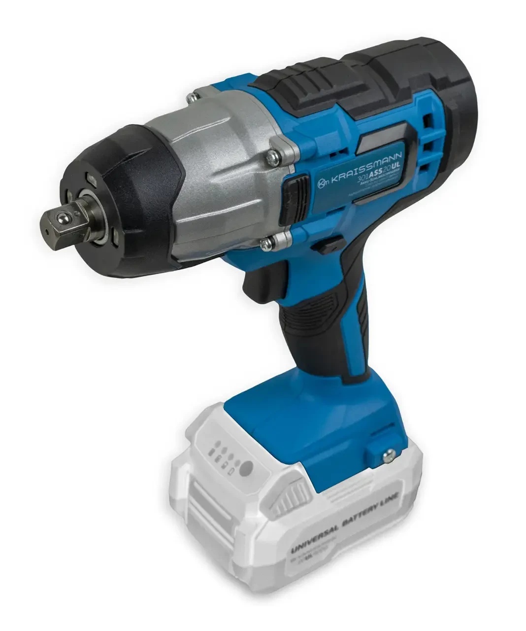 Гайковерт акумуляторний ударний  KRAISSMANN 301 ASS 20UL (без акумулятора та заряного пристрою)