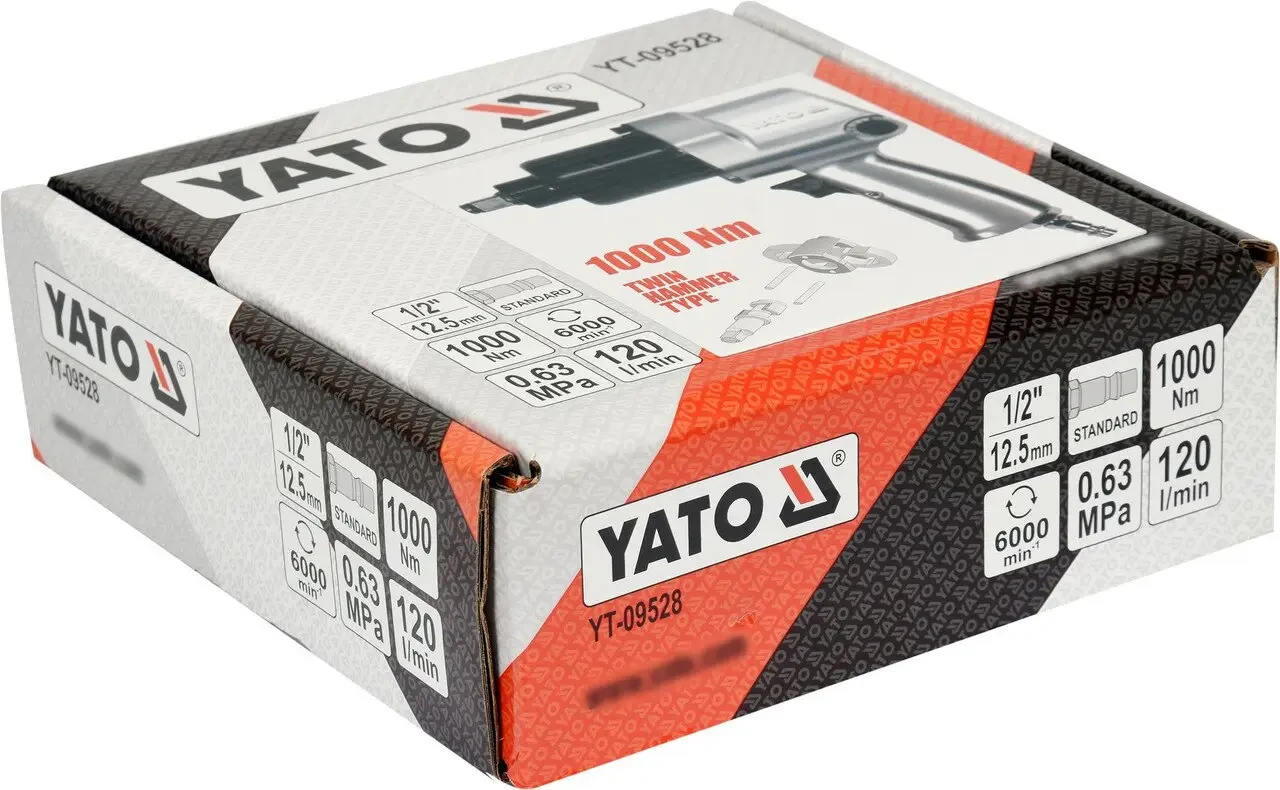 Гайковерт пневматичний YATO YT-09528  1/2