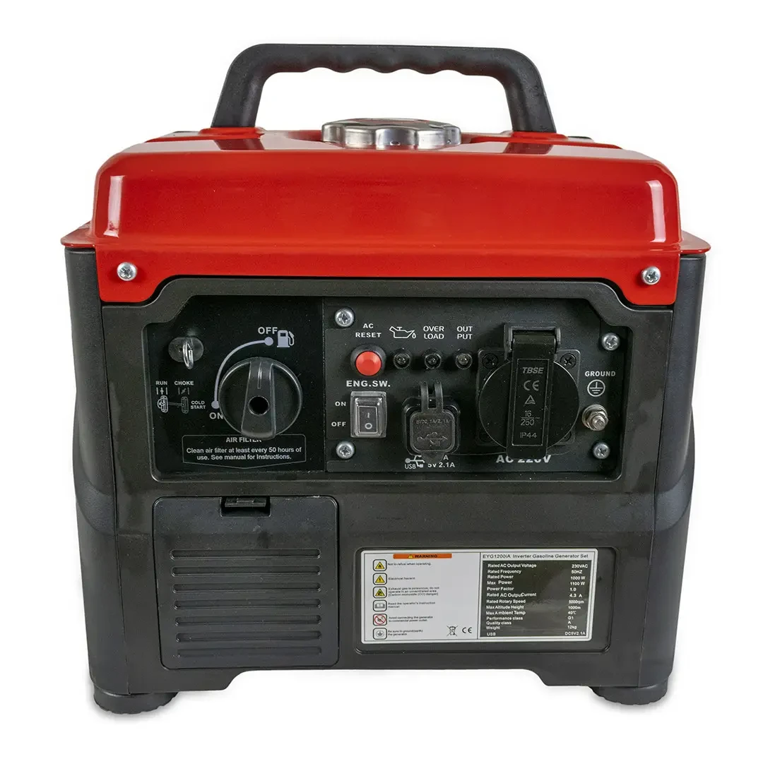 Инверторный бензиновый генератор KRAISSMANN EYG1200iA RED ENERGY LINE