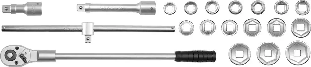 Набір головок торцевих YATO YATO YT-1335, 3/4