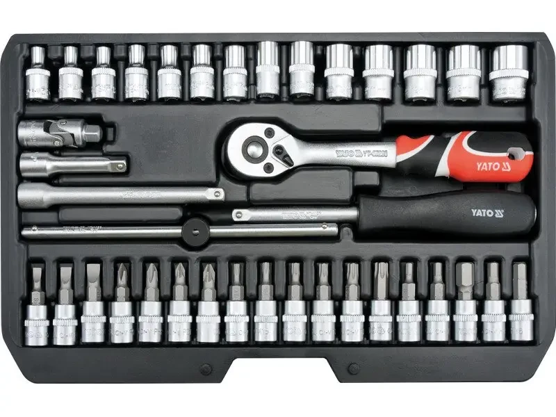 Набір головок торцевих YATO YT-14471, 1/4