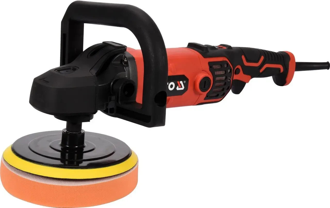 Полірувальна машина YATO YT-82196  1400 Вт Ø180 мм 600-3500 об/хв М14