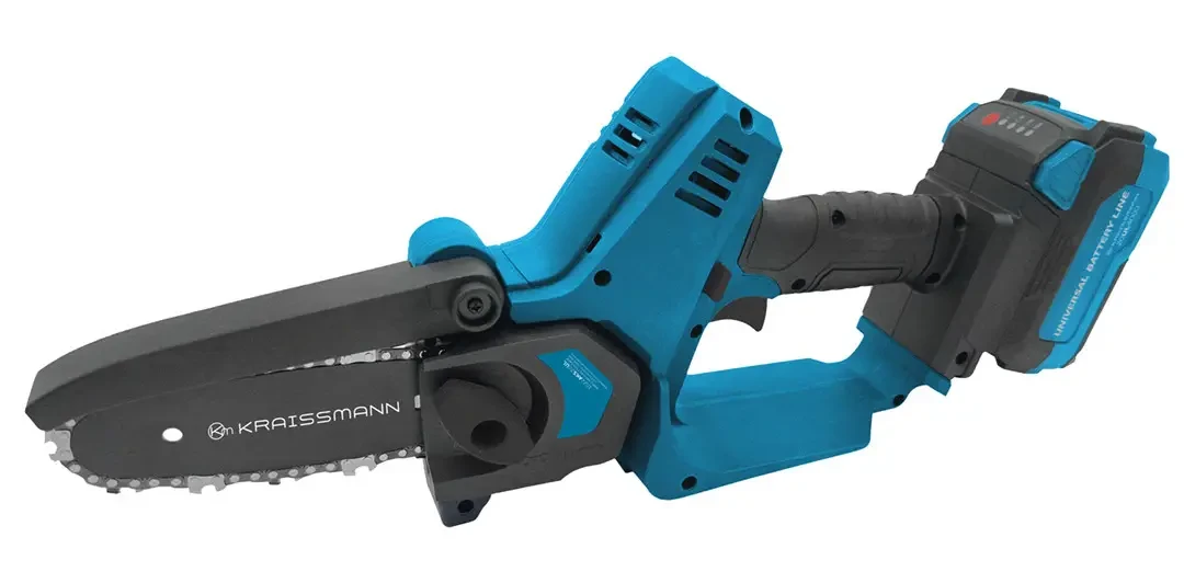 Акумуляторна ланцюгова міні-пилка KRAISSMANN 1502 AKS 20UL (20В, шина 152 мм, без АКБ та ЗУ)