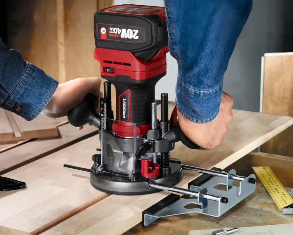 Акумуляторний безщітковий фрезер WORCRAFT CER-S20LiB (Акумулятор та ЗП купуються окремо)