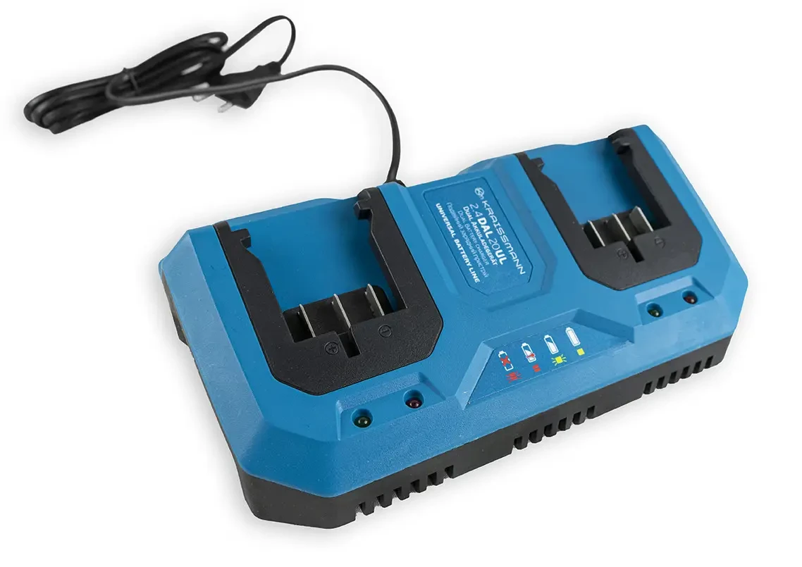 Подвійний універсальний зарядний пристрій KRAISSMANN 2.4 DAL 20UL Подвійний універсальний зарядний пристрій KRAISSMANN 2.4 DAL 20UL