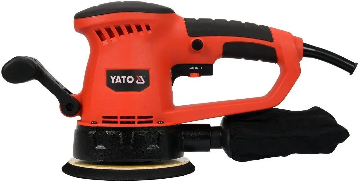 Шліфмашина ексцентрикова YATO YT-82207; 230 В, 450 Вт, платформа- Ø= 150 мм