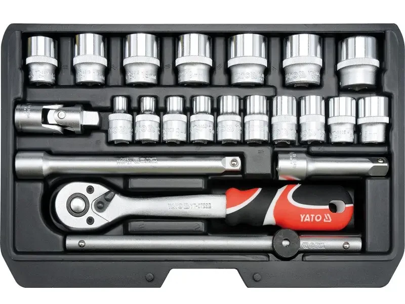 Набір головок торцевих YATO YT-38561, 3/8