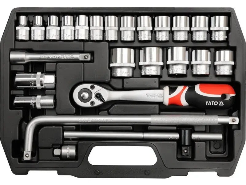 Набір головок торцевих YATO YT-38741, 1/2