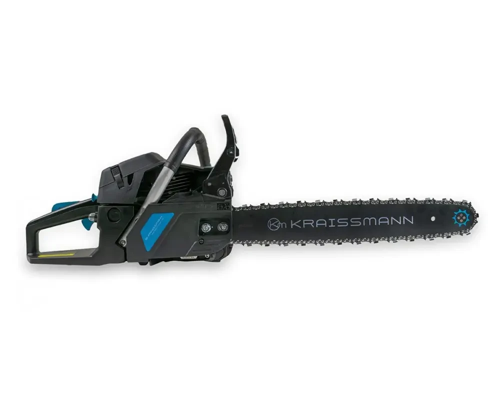 Пила ланцюгова бензинова KRAISSMANN KS'58, 2200 Вт, 3 л. с., 58 см3, шина 450 мм, легкий старт, праймер
