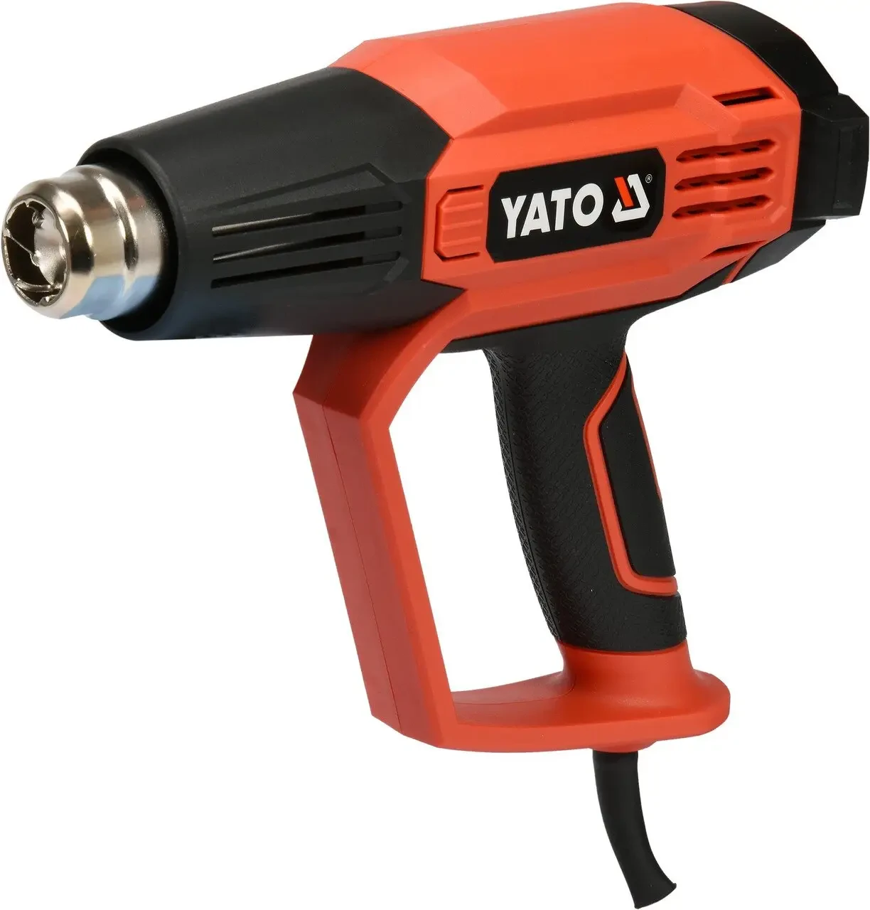 Фен технічний YATO YT-82296 (1.6 кВт 50-650°C 250-500л/хв 2 режими + 5 насадок)