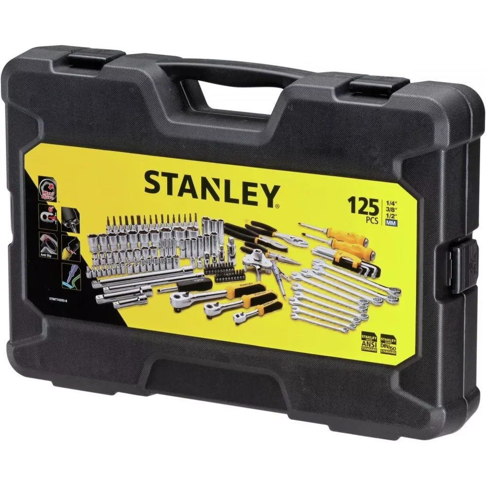 Набір інструментів STANLEY STMT74393-8 у футлярі 125 шт.