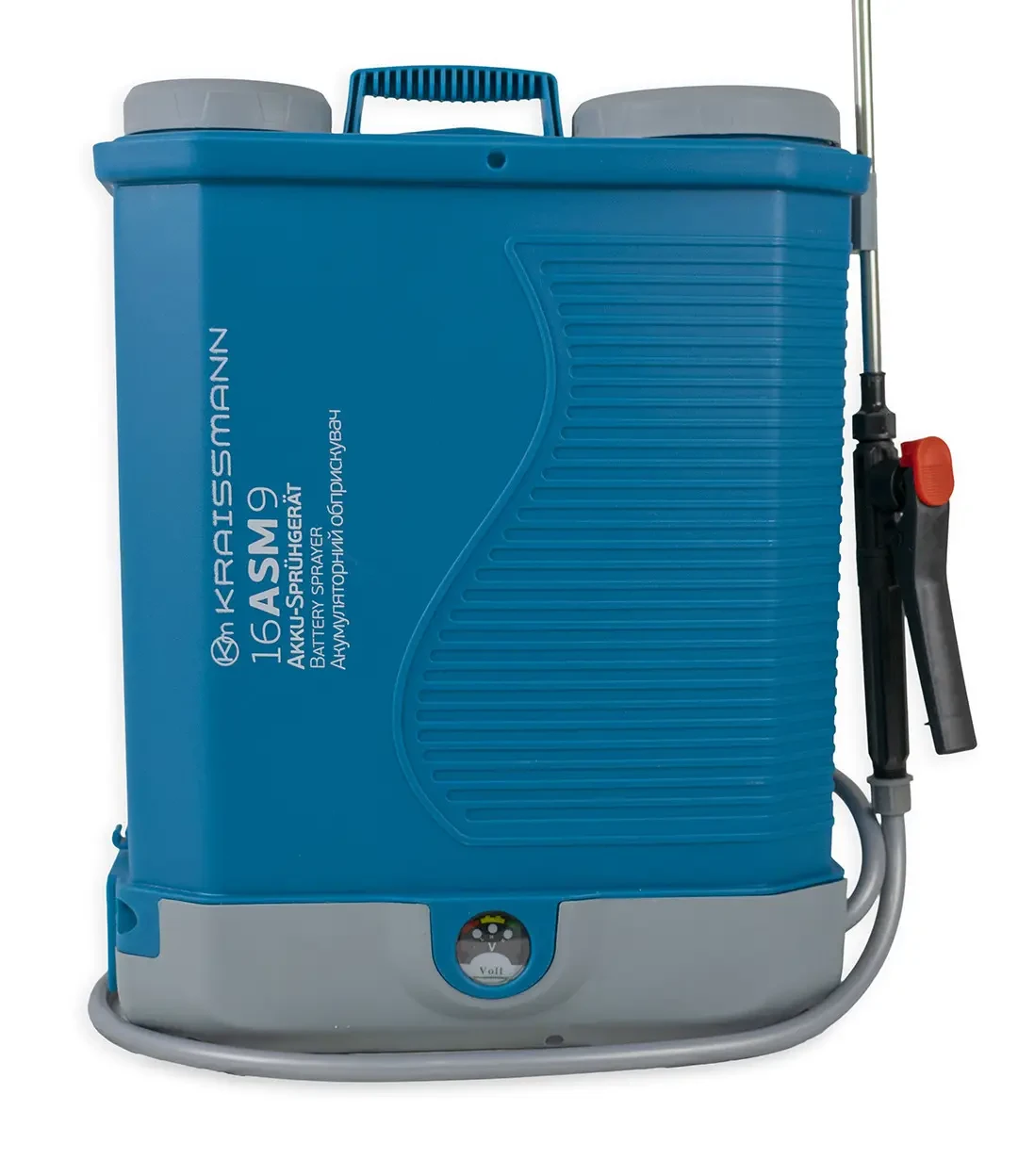 Обприскувач акумуляторний KRAISSMANN 16 ASM 9 (16 л, 9 А*год, вбудований міксер) Обприскувач акумуляторний KRAISSMANN 16 ASM 9 (16 л, 9 А*год, вбудований міксер)