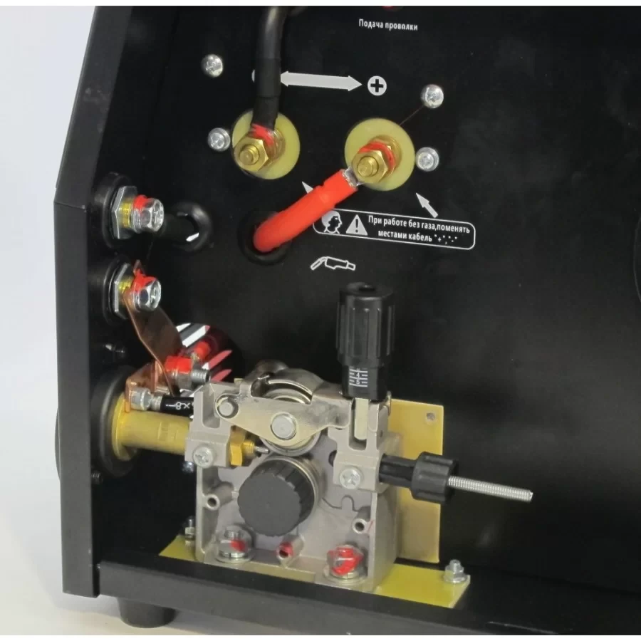 Сварочный полуавтомат 2 в 1 Edon MIG 280, 7.5 кВт, сварочный ток 30-280 А, диаметр проволоки 0.6-1.0