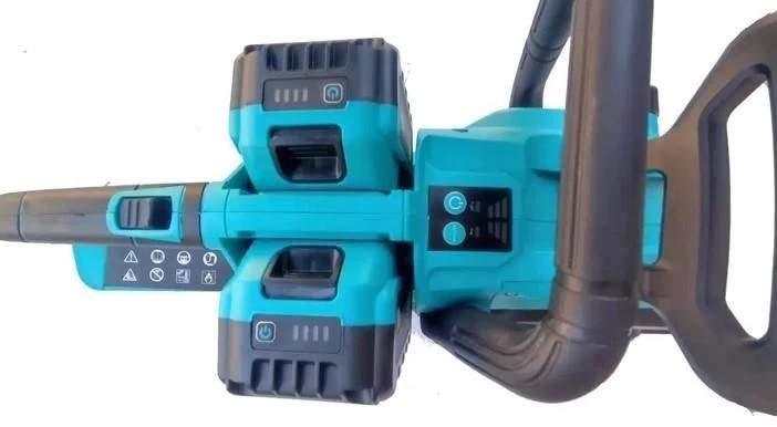 Акумуляторна безщіткова ланцюгова пила GRAND PRO АПЦ-40 BL (2*20 В АКБ, шина 405 мм)