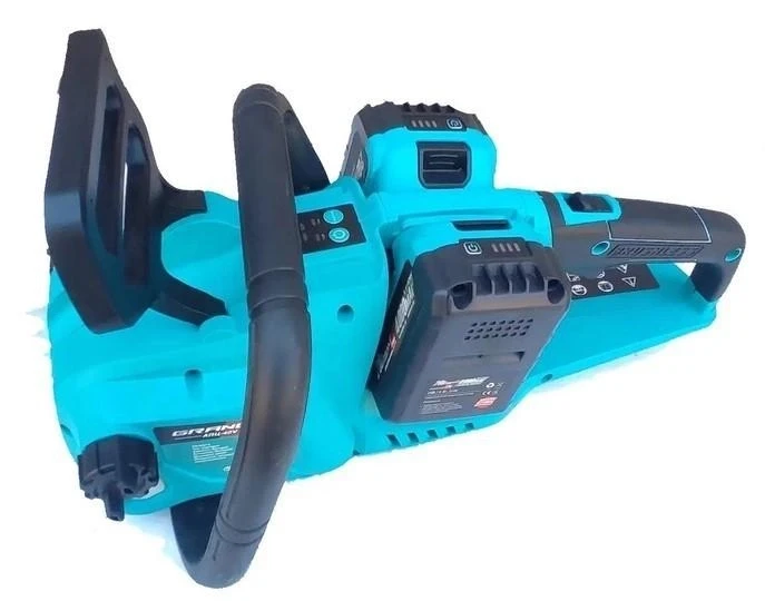 Акумуляторна безщіткова ланцюгова пила GRAND PRO АПЦ-40 BL (2*20 В АКБ, шина 405 мм)