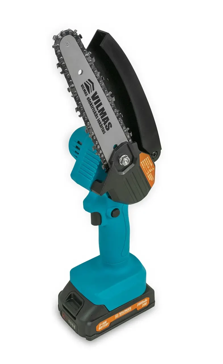 Акумуляторна міні-ланцюгова пила VILMAS 152-CCS-20/2 (2 АКБ 20В, 2 Аг, 2 шини та 2 ланцюги в комплекті) Акумуляторна міні-ланцюгова пила VILMAS 152-CCS-20/2 (2 АКБ 20В, 2 Аг, 2 шини та 2 ланцюги в комплекті)