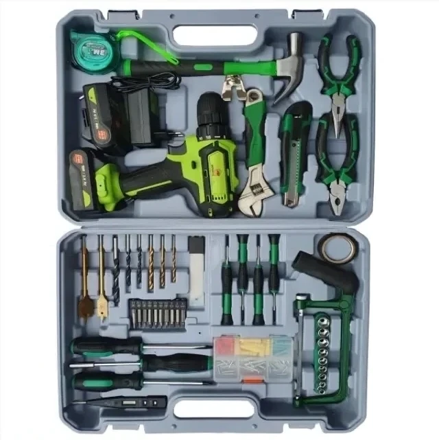 Акумуляторний шуруповерт Білорус ДА-18/2ЛН, 18, 1400 об/хв, 2 швидкості, LED, кейс, набір інструменту