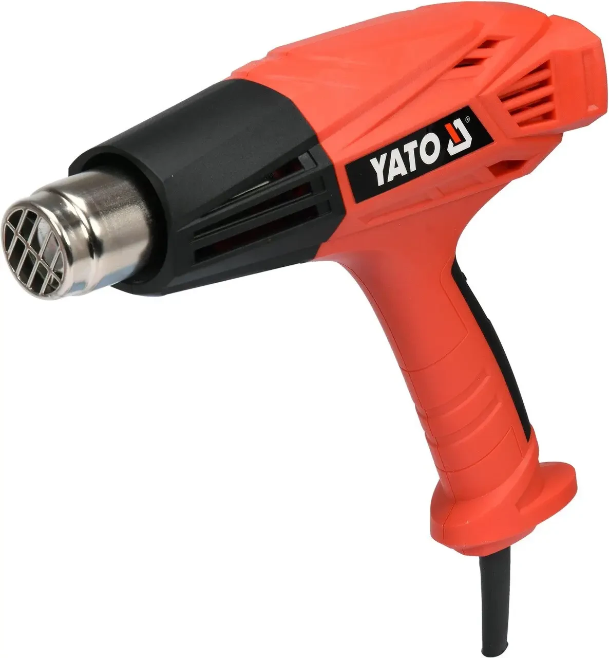 Фен технічний YATO YT-82294, 2 кВт 450°/600° 250/500 л/хв регулятор температури + 4 насадки