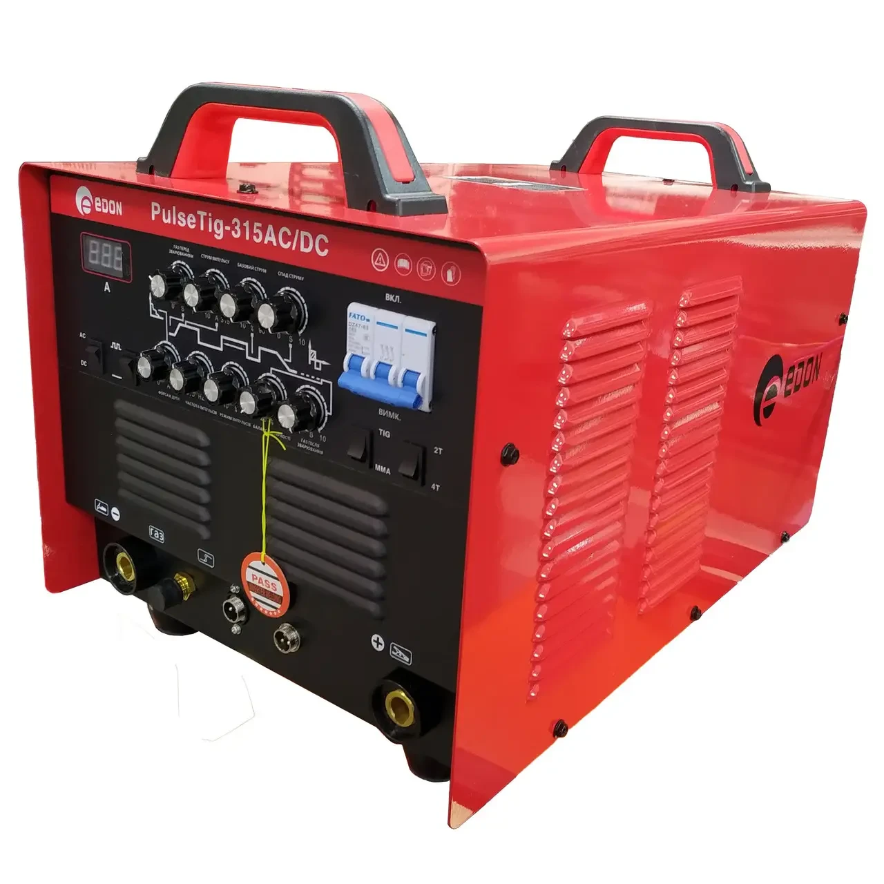 Інверторний аргонно-дуговий зварювальний апарат EDON PULSE TIG-315 AC/DC
