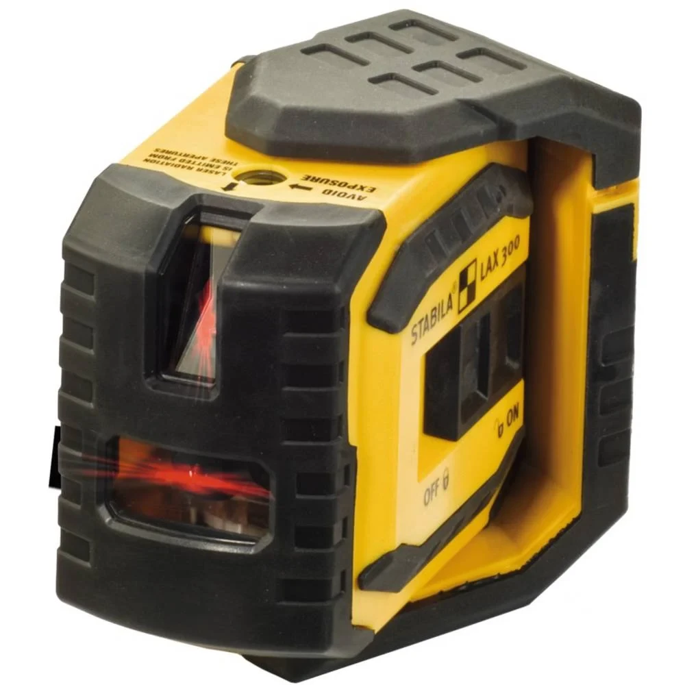 Лазерний нівелір STABILA 18482 Type LAX 300 з приладдям + телескопічний штатив LT 30