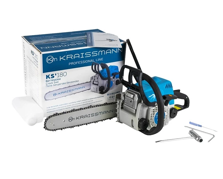 Пила ланцюгова бензинова KRAISSMANN KS'180