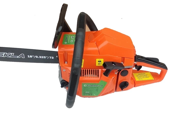 Пила ланцюгова бензинова (бензопила) VORSKLA ПМЗ 52-2.0 (450 мм; 52 см. куб; 2 л.с)