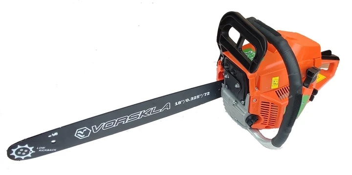 Пила ланцюгова бензинова (бензопила) VORSKLA ПМЗ 52-2.0 (450 мм; 52 см. куб; 2 л.с)