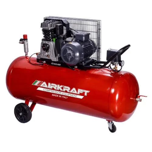 Поршневий компресор з ремінним приводом 200 л, 510 л/хв, 380 В, 3 кВт AIRKRAFT AK200-510-380