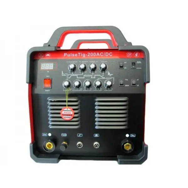 Аргонодуговий зварювальний апарат Edon PULSETIG-200 AC/DC, 220 В, 5.8 кВт, зварювальний струм 20-200 А